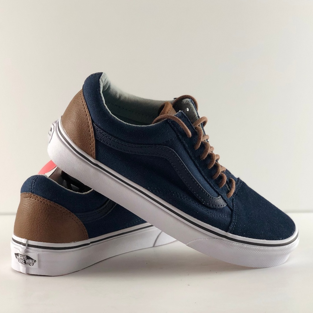 Vans OLD SKOOL C&L Dress Blues/Acid Denim Shoes